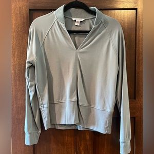 Athleta, Eastbound sweatshirt, color: minimal grey